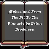 (Ephesians) From The Pit To The Pinnacle