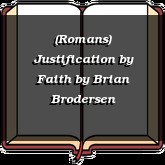(Romans) Justification by Faith