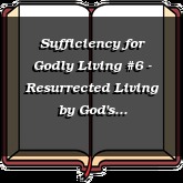 Sufficiency for Godly Living #6 - Resurrected Living by God's Sufficiency