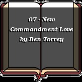 07 - New Commandment Love