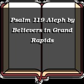 Psalm 119 Aleph