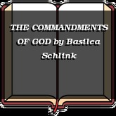 THE COMMANDMENTS OF GOD