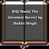 (Pdf Book) The Greatest Secret