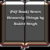 (Pdf Book) Seven Heavenly Things