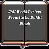 (Pdf Book) Perfect Security