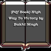 (Pdf Book) High Way To Victory