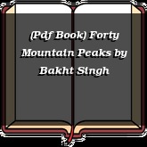 (Pdf Book) Forty Mountain Peaks