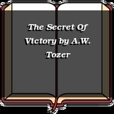The Secret Of Victory