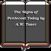 The Signs of Pentecost Today