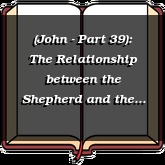 (John - Part 39): The Relationship between the Shepherd and the Sheep