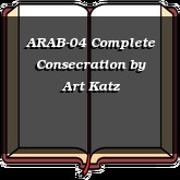ARAB-04 Complete Consecration