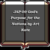 JAP-09 God's Purpose for the Nations