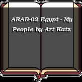 ARAB-02 Egypt - My People
