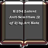 K-254 Latent Anti-Semitism (2 of 2)