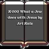 K-000 What a Jew does with Jesus