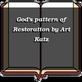 God's pattern of Restoration