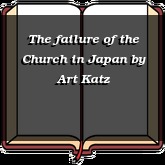 The failure of the Church in Japan