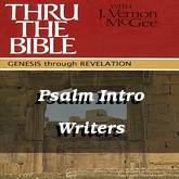 Psalm Intro Writers