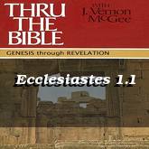 Ecclesiastes 1.1