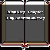 Humility - Chapter 1