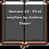 Samson #2 - First warfare