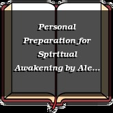 Personal Preparation for Spiritual Awakening