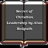 Secret of Christian Leadership