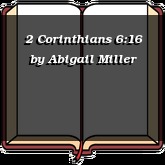 2 Corinthians 6:16
