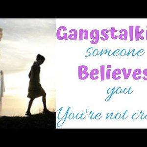 Gangstalking: Someone believes you. You're not crazy ☀️