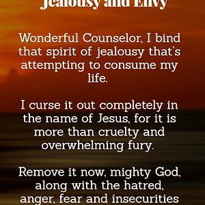 Prayer to Overcome Jealousy and Envy