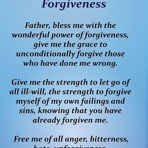 To Forgive Others & Ourselves