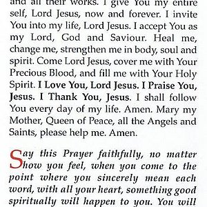 Another Miracle Prayer
