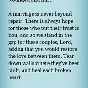 Healing Broken Marriage