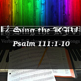 Psalm 111:1-10