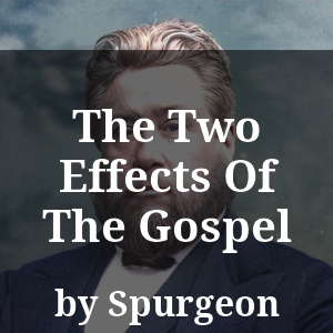 The Two Effects Of The Gospel