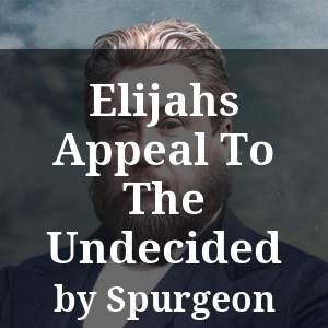 Elijahs Appeal To The Undecided