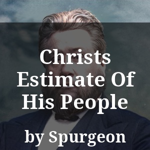 Christs Estimate Of His People