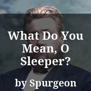 What Do You Mean, O Sleeper?