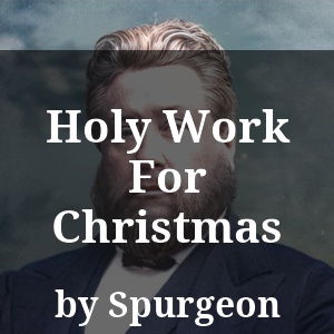 Holy Work For Christmas