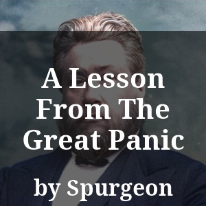 A Lesson From The Great Panic