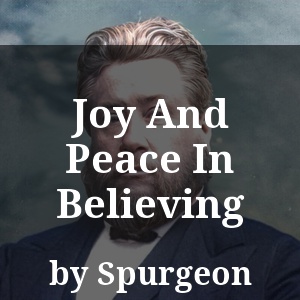 Joy And Peace In Believing