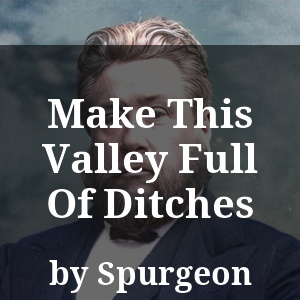 Make This Valley Full Of Ditches