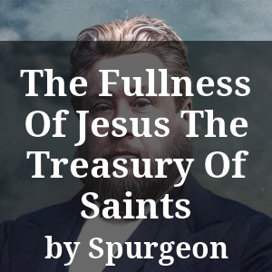 The Fullness Of Jesus The Treasury Of Saints