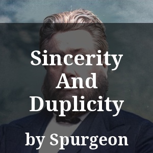 Sincerity And Duplicity