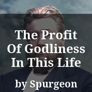 The Profit Of Godliness In This Life