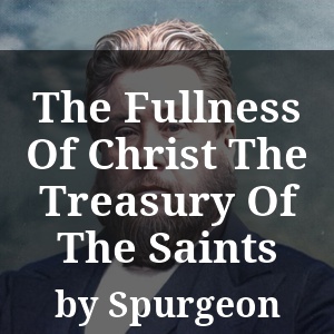 The Fullness Of Christ The Treasury Of The Saints