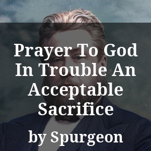 Prayer To God In Trouble An Acceptable Sacrifice