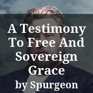 A Testimony To Free And Sovereign Grace