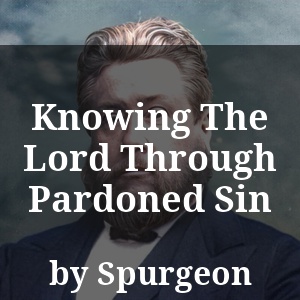 Knowing The Lord Through Pardoned Sin