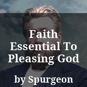 Faith Essential To Pleasing God